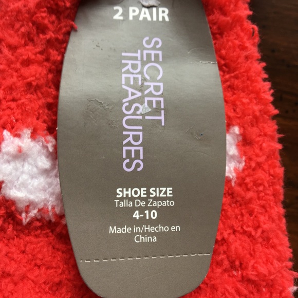 Secret Treasures | Black/Red Polka Dot Sock Set - Picture 2 of 5